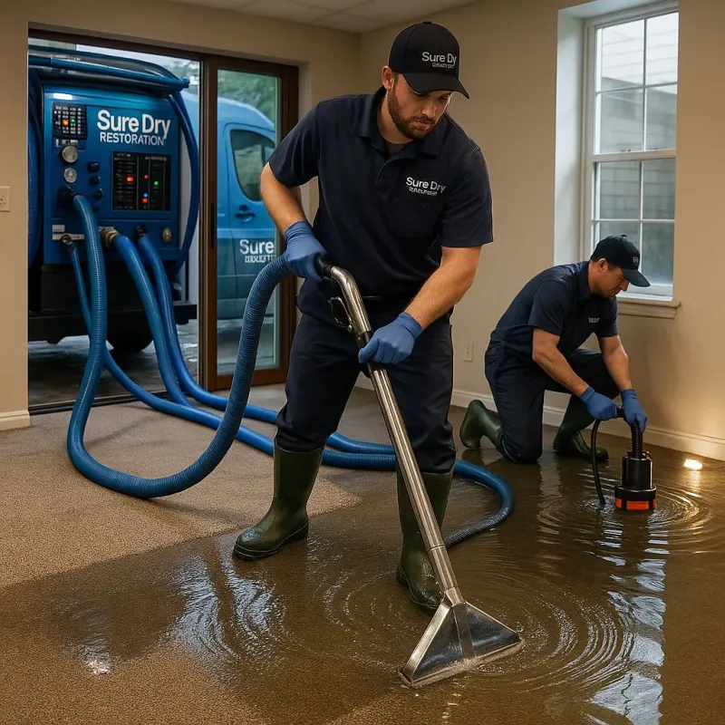 Water Extraction and Removal process in Bainbridge, PA